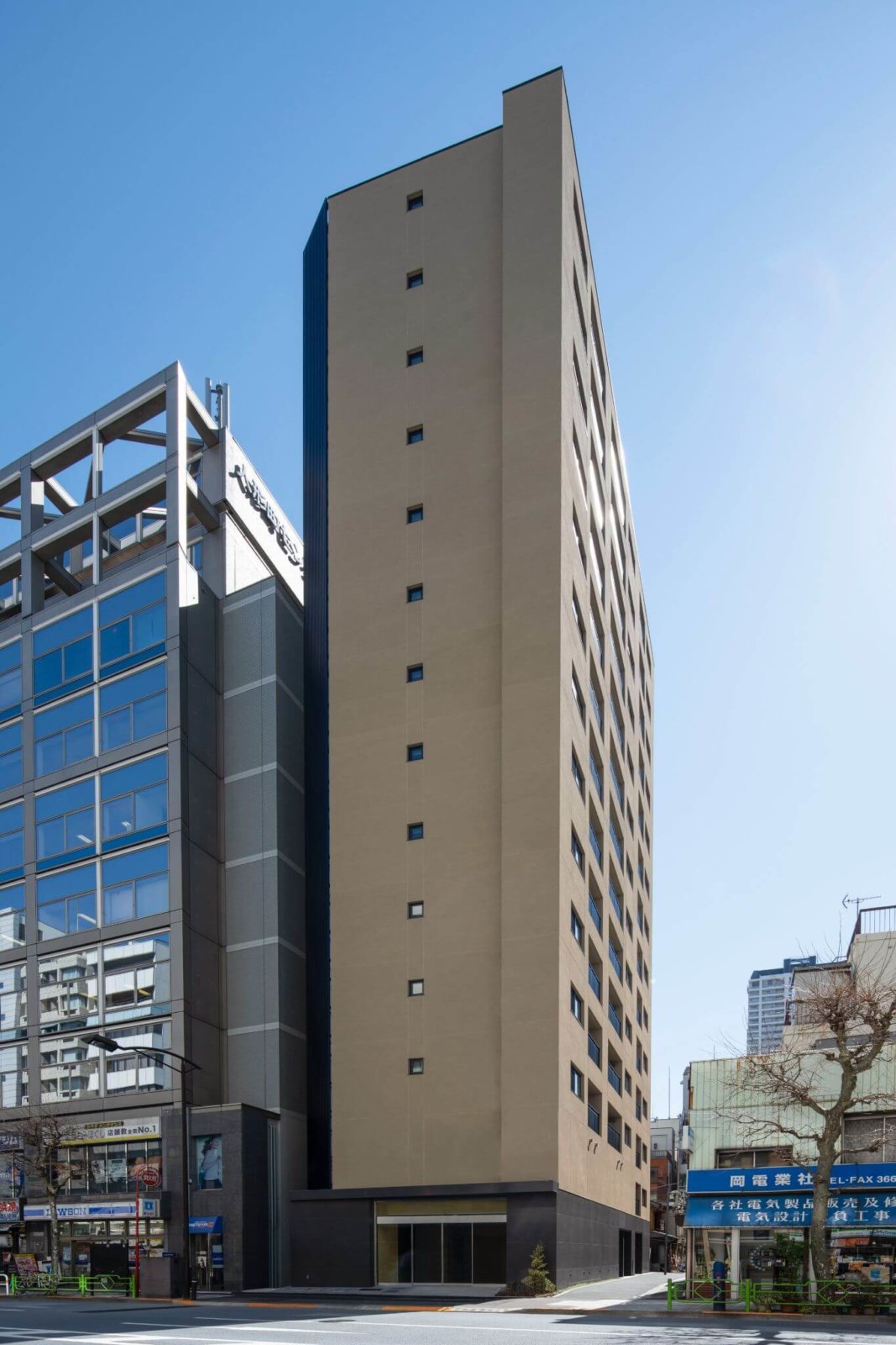002 北西面全景　クレストコート日本橋人形町